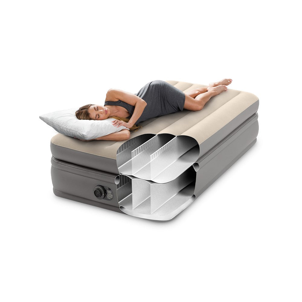 Luftbett Plus Prime Comfort, 99x191x51cm, mit FastFill Pumpe