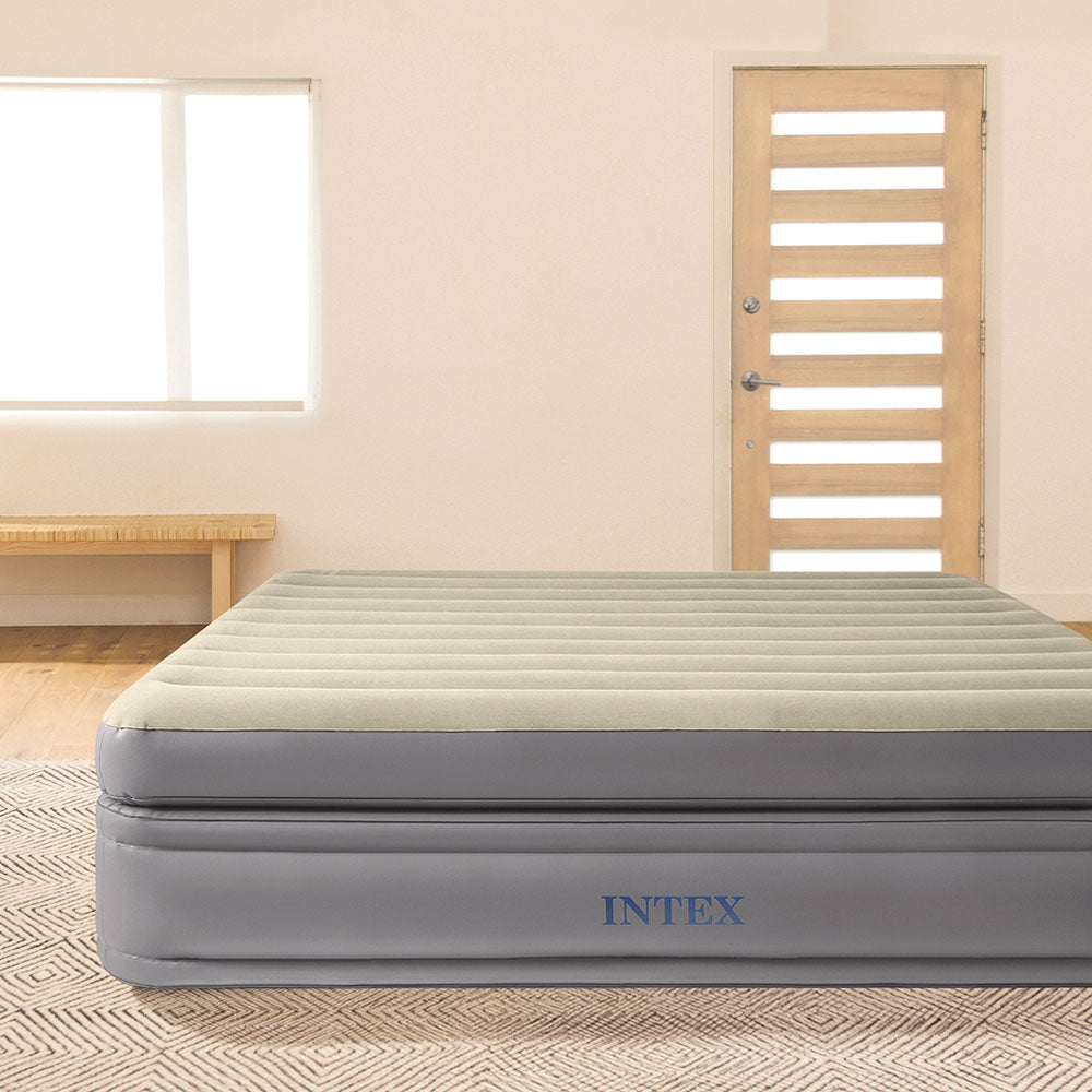 Luftbett Plus Prime Comfort, 152x203x51cm, mit FastFill Pumpe
