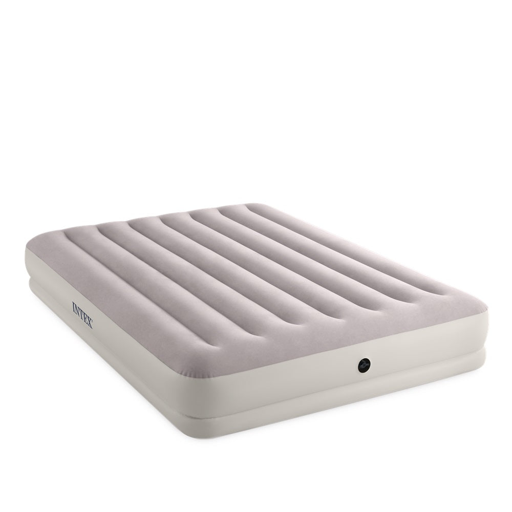 INTEX Luftbett Standard Prestige Mid-Rise grau Queen