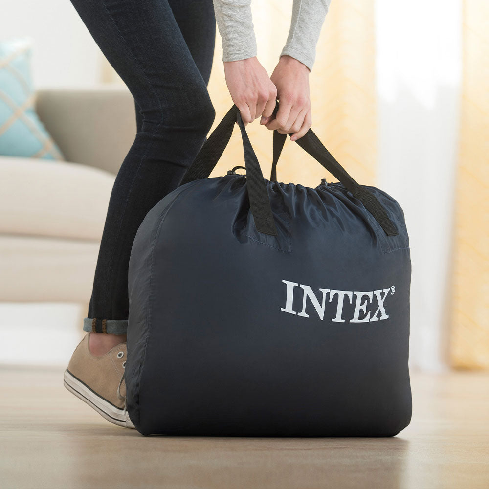 Luftbett Deluxe Ultra Plush, 152x203x46cm, mit FastFill Pumpe