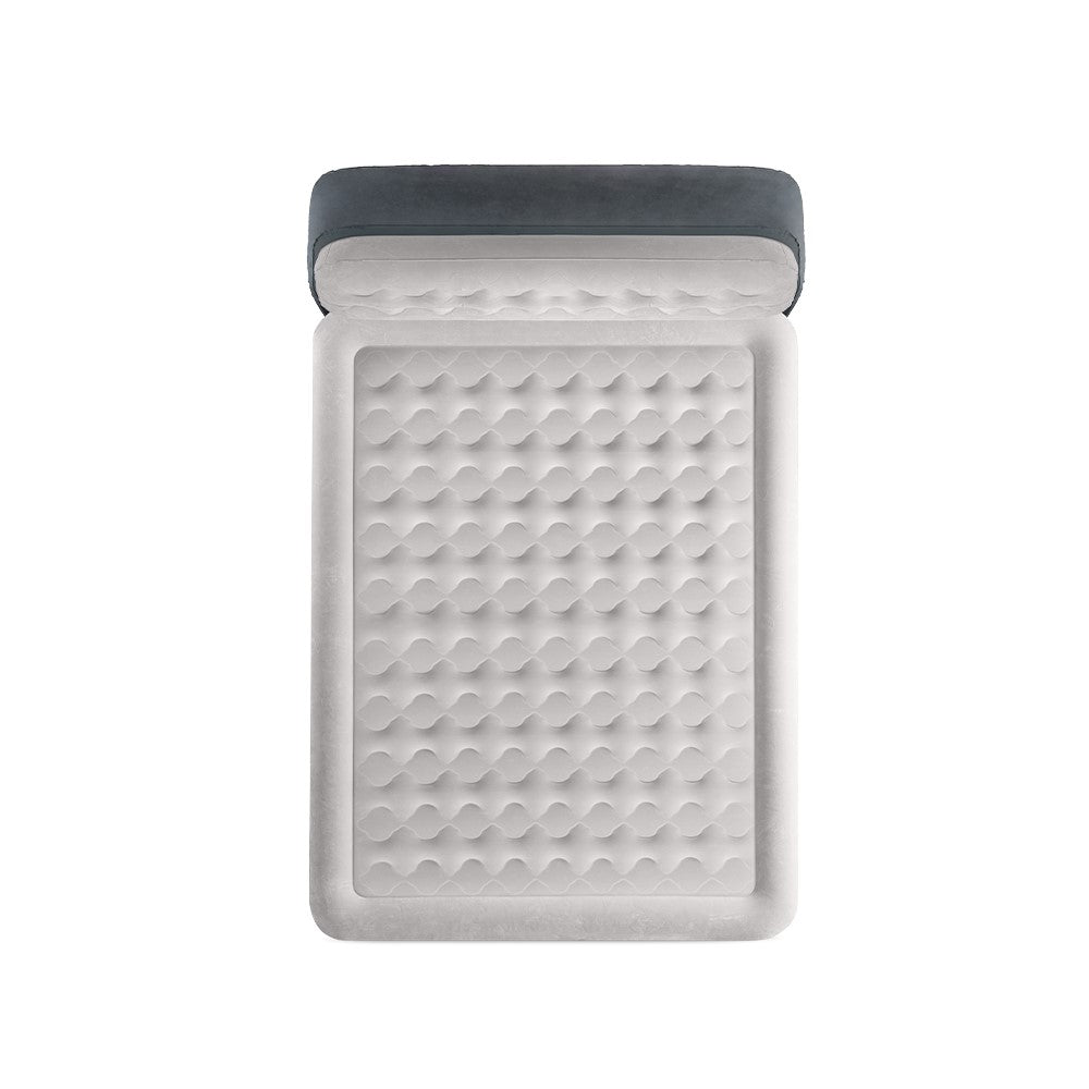 Luftbett Deluxe Ultra Plush Headboard, 152x236x86cm, mit FastFill Pumpe