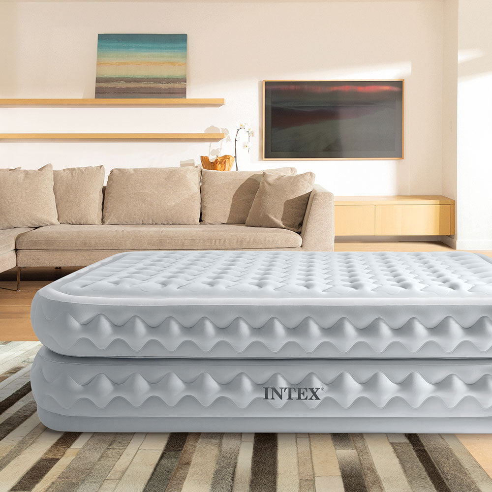 Luftbett Deluxe Supreme Air Flow, 99x191x51cm, mit FastFill Pumpe