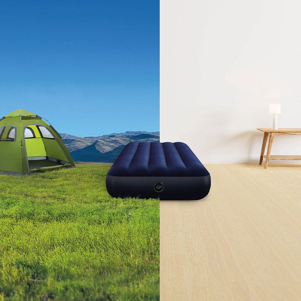 INTEX Luftbett Standard Classic Downy blau Cot