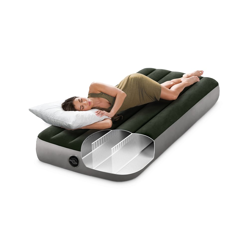 Luftbett Standard Downy, Cot, mit Fußpumpe