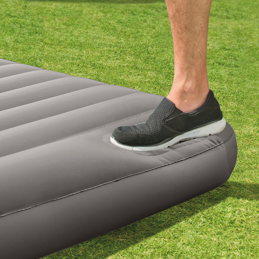 Luftbett Standard Downy, Twin, mit Fußpumpe