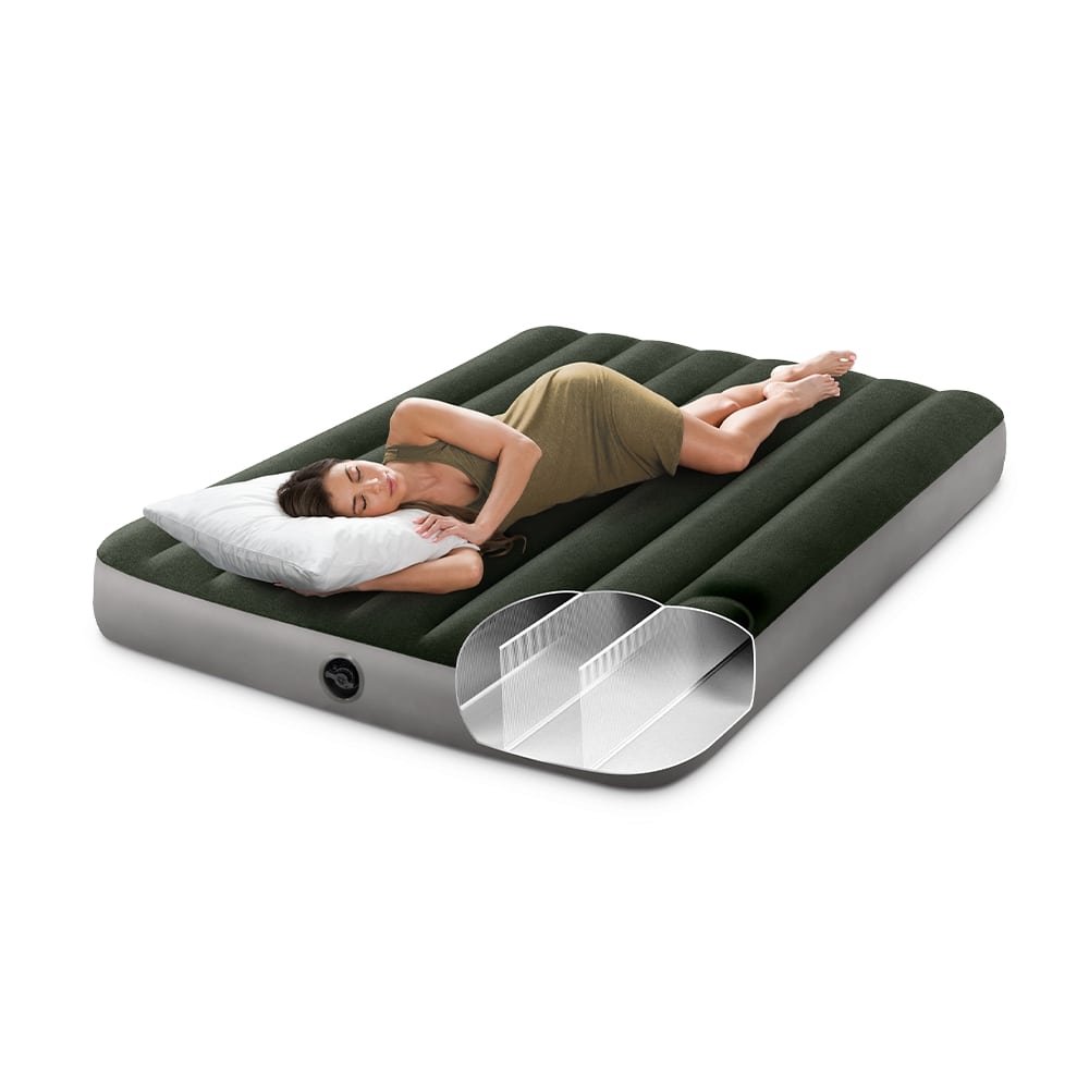 Luftbett Standard Downy, Full, mit Fußpumpe