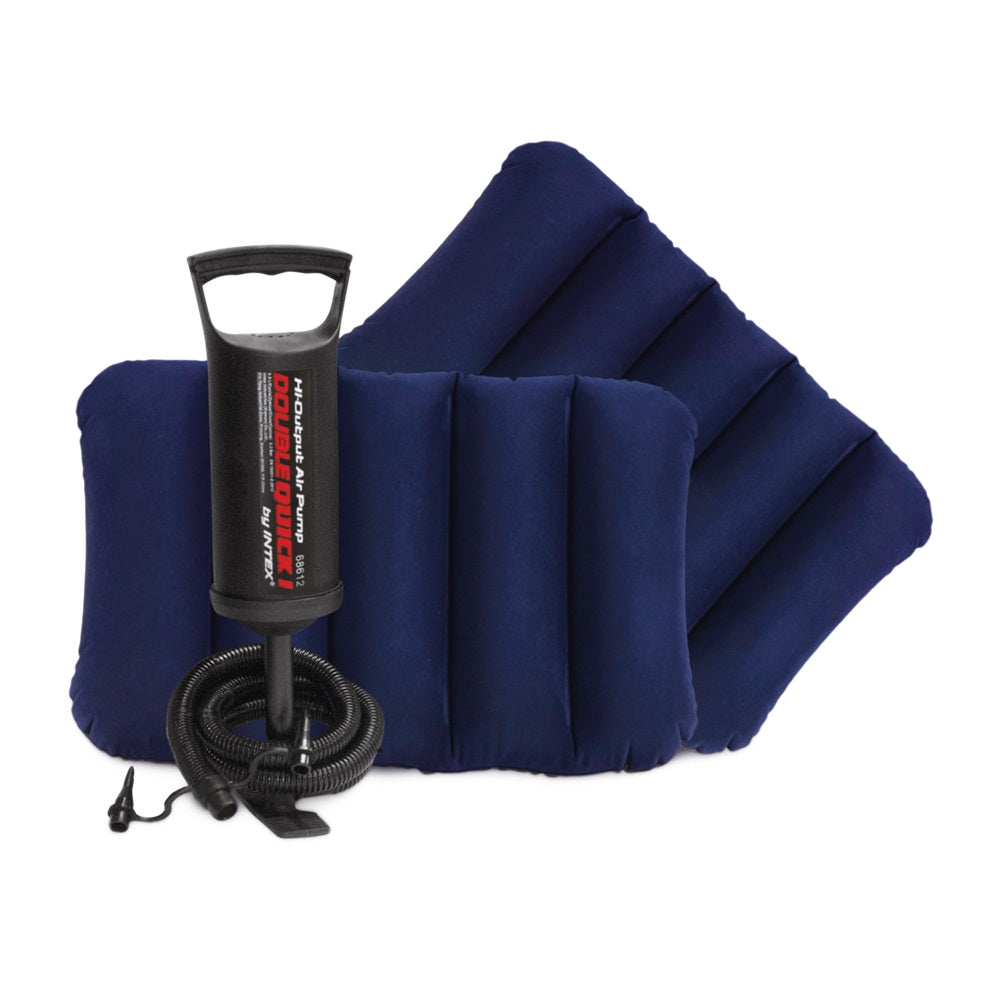 Luftbett Standard Classic Downy, Queen, mit Handpumpe und Kissen