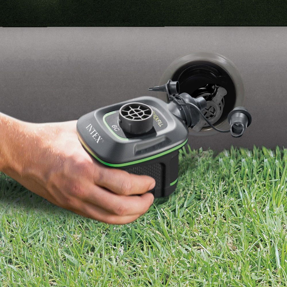 Luftbett Standard Prestige Downy, Twin, mit Batterie-Pumpe