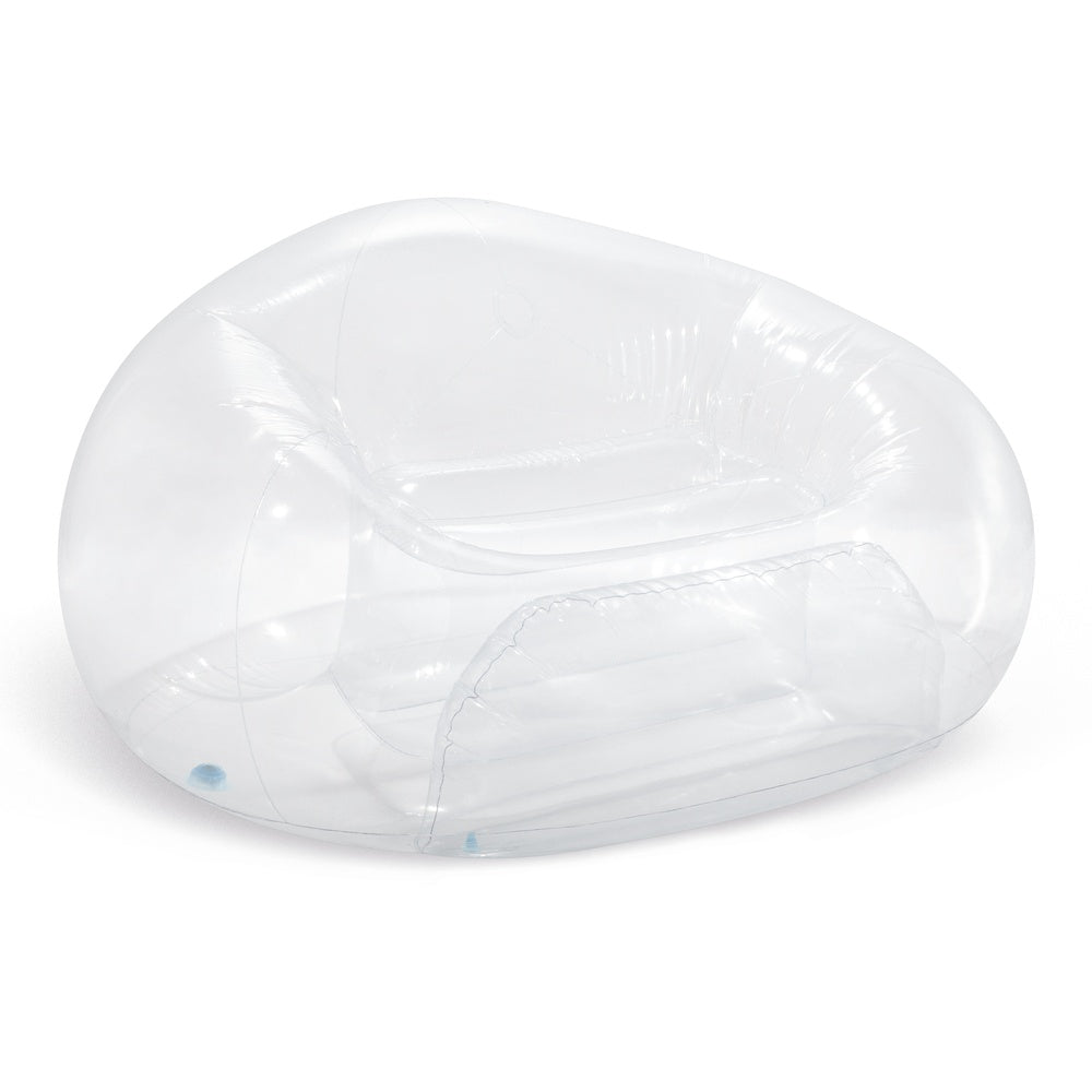 Sessel BeanlessBag transparent, 1,37x1,27x0,74m