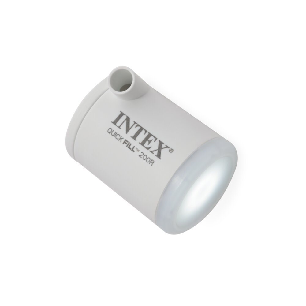 Elektrische Mini USB-Luftpumpe QuickFill USB200R mit Licht & Karabiner