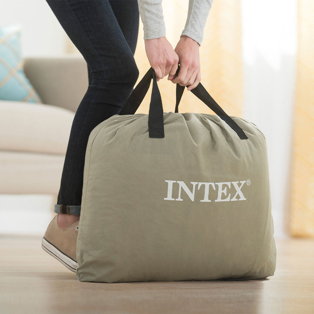 Luftbett Deluxe Comfort Plush MidRise, 99x191x33cm, mit FastFill Pumpe