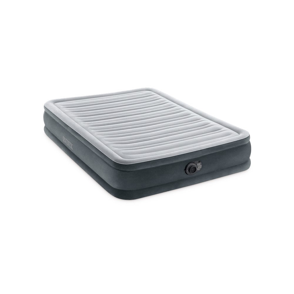 Luftbett Deluxe Comfort Plush MidRise, 137x191x33cm, mit FastFill Pumpe