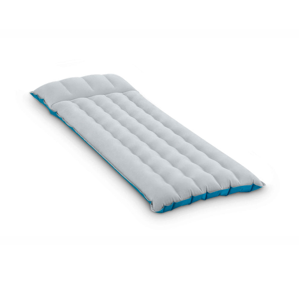 INTEX Camping Matratze grau blau 67 x 184 x 13 cm