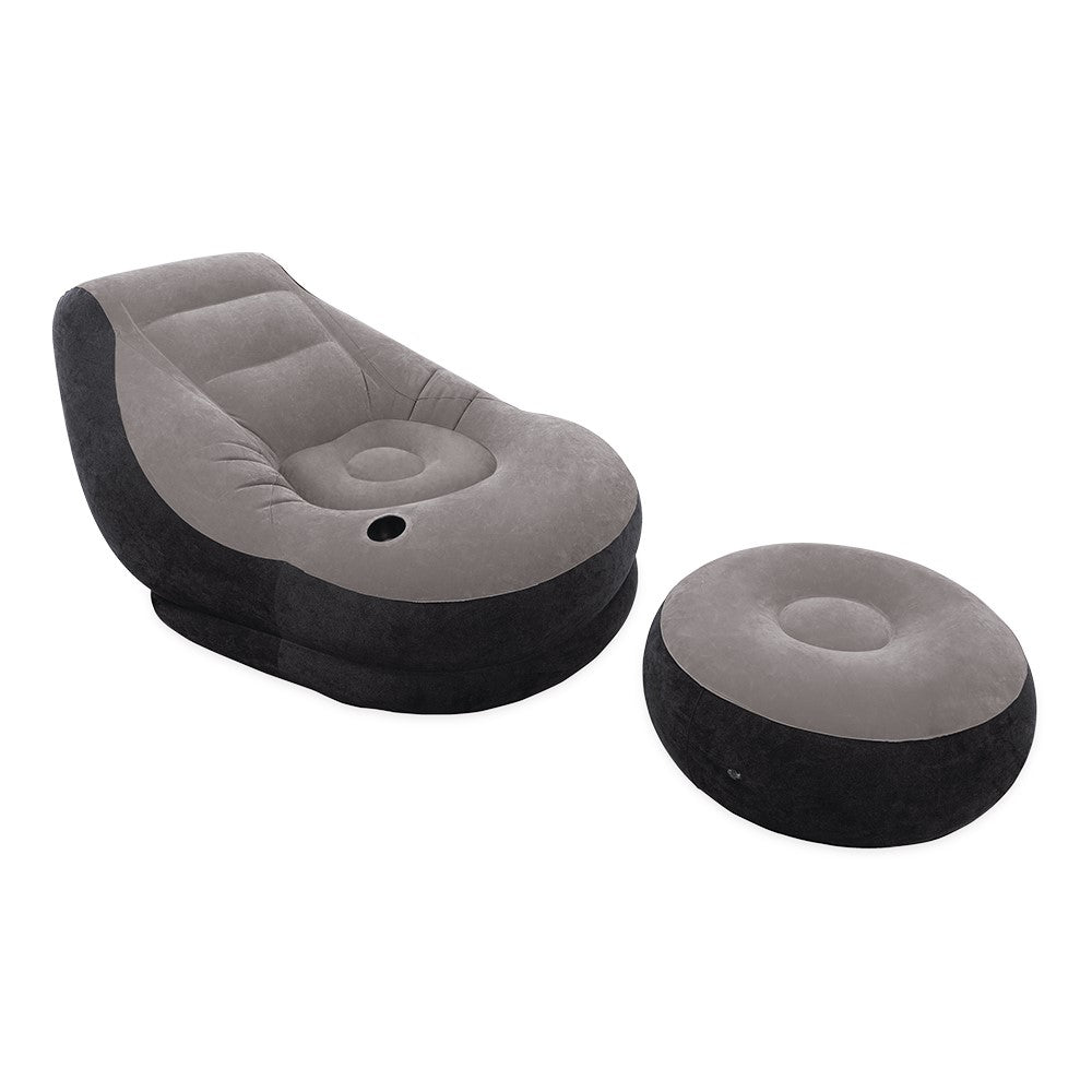 INTEX Sessel Ultra Lounge mit Hocker