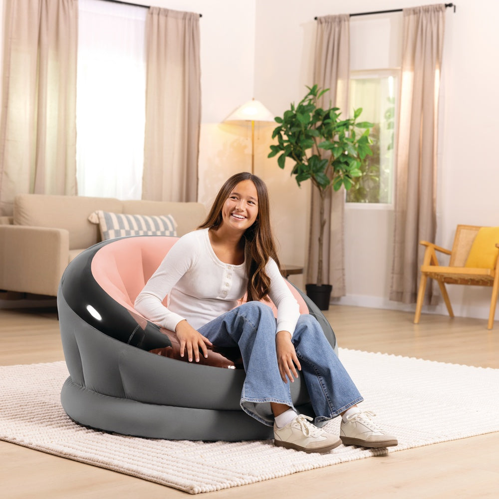 Aufblasbarer Sessel "Empire Chair", (112x 109x 69cm) zufällige Farbe