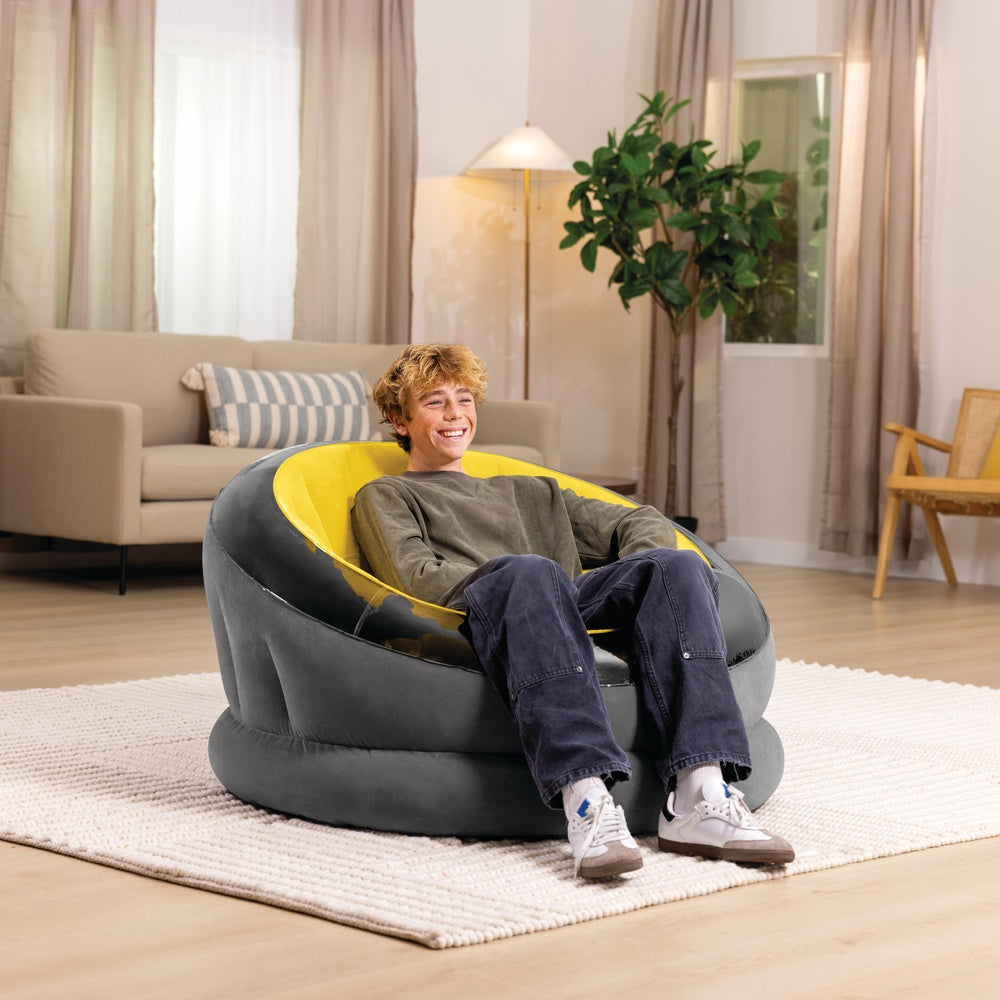 Aufblasbarer Sessel "Empire Chair", (112x 109x 69cm) zufällige Farbe